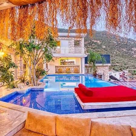 Lux With Inf Pool Jacuzzi - Wac Vila Kalkan